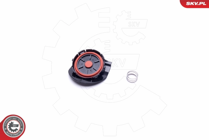 Membrane, crankcase ventilation